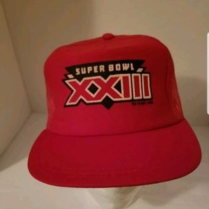 Vintage Super Bowl XXIII Hat Snap Back Cap